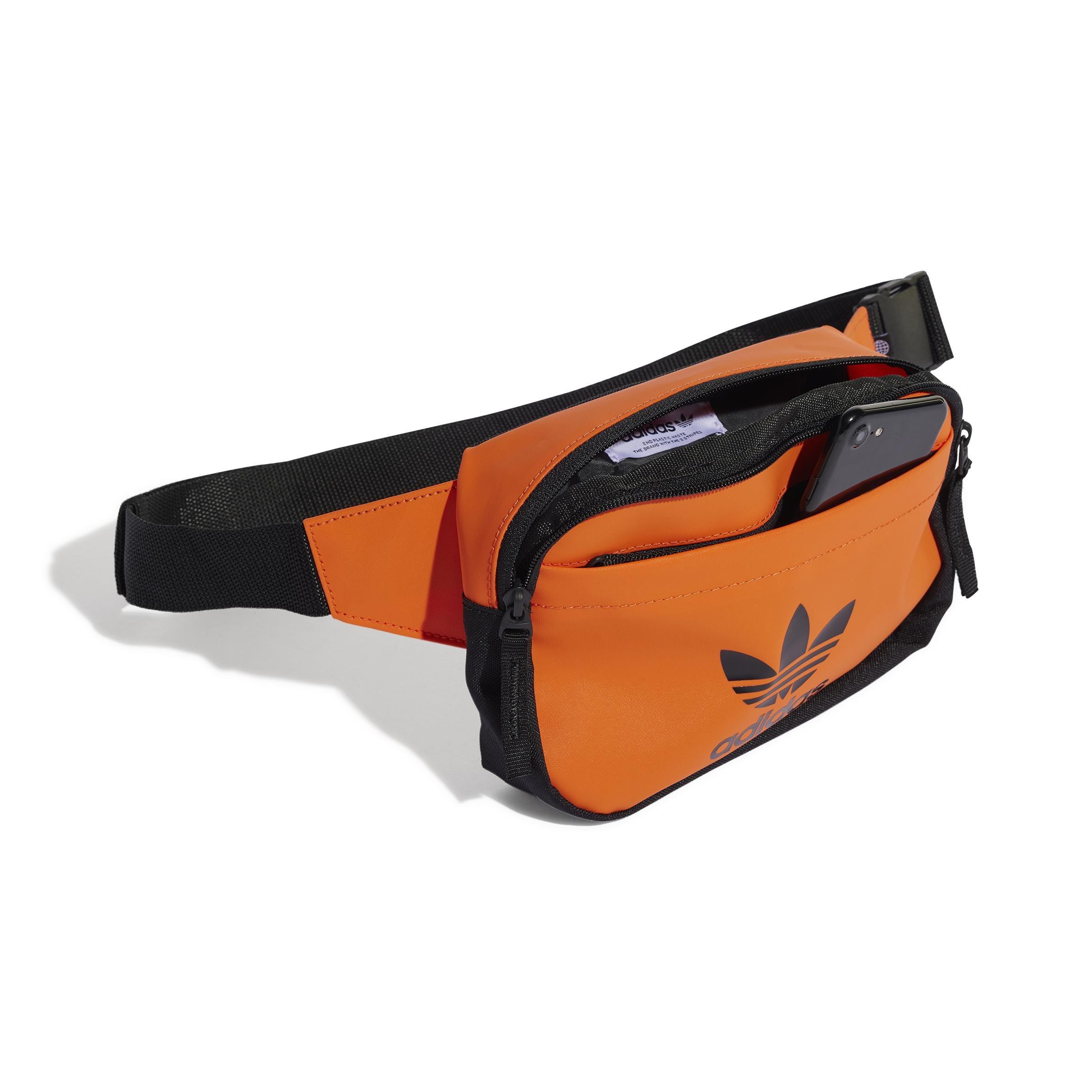 Unisex Adicolor Archive Waist Bag, Orange, , large image number 2