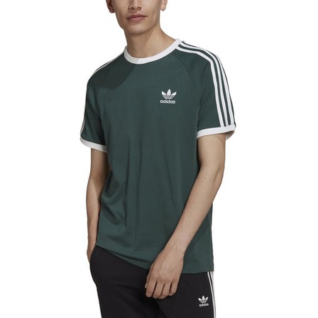 adidas - Adicolor Classics 3-Stripes T-Shirt mineral green Male Adult