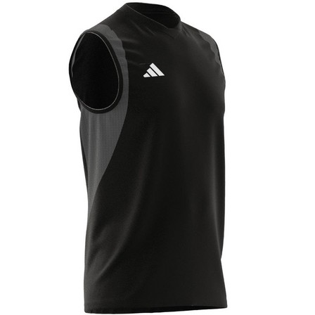 Men Tiro 23 Competition Sleeveless Jersey, Black, A701_ONE, large image number 8