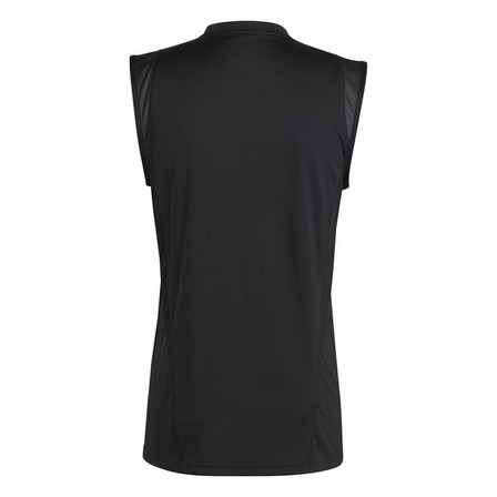 Men Tiro 23 Competition Sleeveless Jersey, Black, A701_ONE, large image number 9