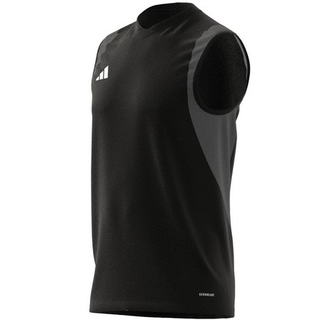 Men Tiro 23 Competition Sleeveless Jersey, Black, A701_ONE, large image number 10