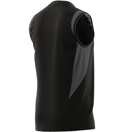 Men Tiro 23 Competition Sleeveless Jersey, Black, A701_ONE, large image number 11