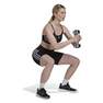 Women Training Essentials 3-Stripes Short Leggings, Black, A701_ONE, thumbnail image number 0