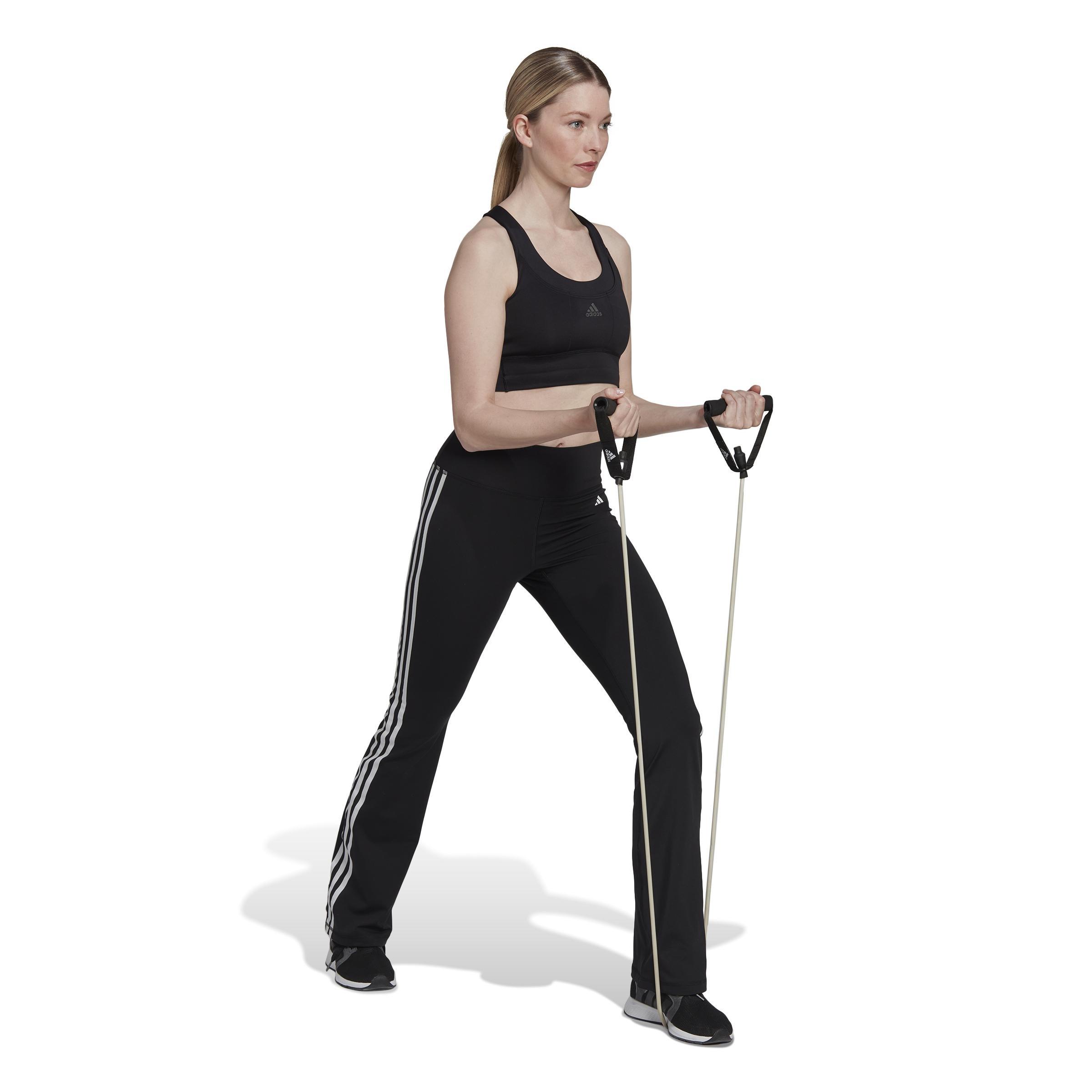 Training Essentials Flared Leggings, Black, A701_ONE, large image number 0