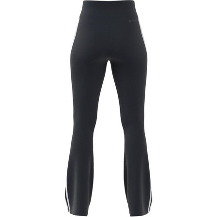 Women Training Essentials Flared Leggings, Black, A701_ONE, large image number 16