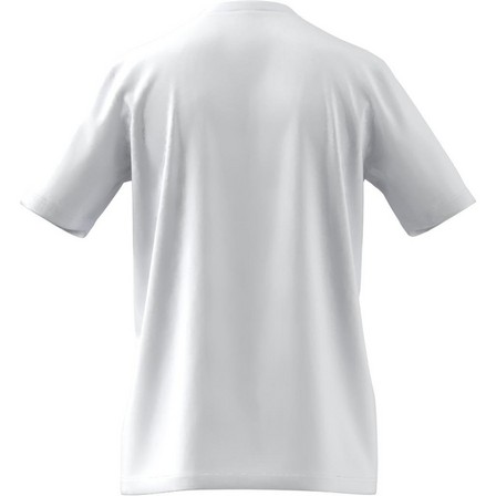 Mens Essentials Camo Print T-Shirt, White, A701_ONE, large image number 9