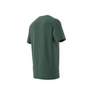 adidas - Men Workout Front Rack Impact Print T-Shirt, Green Oxide