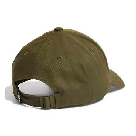 Unisex Trefoil Baseball Cap, Green, A701_ONE, large image number 1