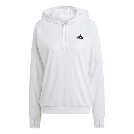 Women Made To Be Remade Running Hoodie, White, A701_ONE, large image number 2
