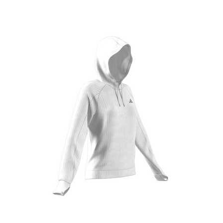 Women Made To Be Remade Running Hoodie, White, A701_ONE, large image number 14