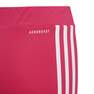 Kids Girls Designed 2 Move 3-Stripes Leggings, Pink, A701_ONE, thumbnail image number 3