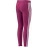 Kids Girls Designed 2 Move 3-Stripes Leggings, Pink, A701_ONE, thumbnail image number 5