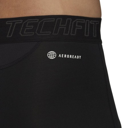 Men Techfit Aeroready Training Long Tights, Black, A701_ONE, large image number 3