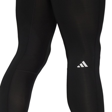 Men Techfit Aeroready Training Long Tights, Black, A701_ONE, large image number 5