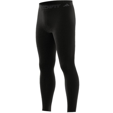 Men Techfit Aeroready Training Long Tights, Black, A701_ONE, large image number 6
