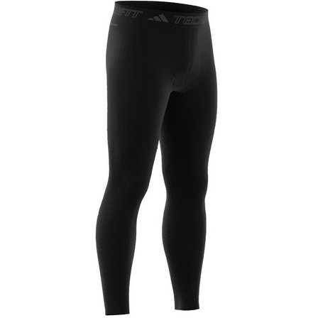 Men Techfit Aeroready Training Long Tights, Black, A701_ONE, large image number 9