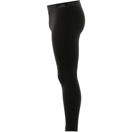 Men Techfit Aeroready Training Long Tights, Black, A701_ONE, large image number 10