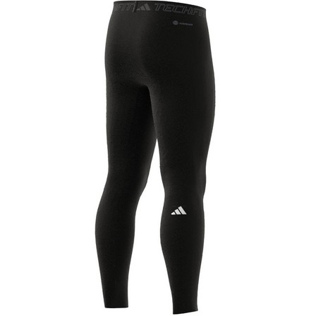 Men Techfit Aeroready Training Long Tights, Black, A701_ONE, large image number 11