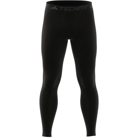 Men Techfit Aeroready Training Long Tights, Black, A701_ONE, large image number 13