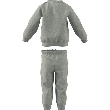 Baby Unisex Badge Of Sport French Terry Jogger, Grey, A701_ONE, large image number 8