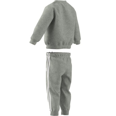 Baby Unisex Badge Of Sport French Terry Jogger, Grey, A701_ONE, large image number 9