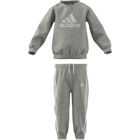 Baby Unisex Badge Of Sport French Terry Jogger, Grey, A701_ONE, large image number 14