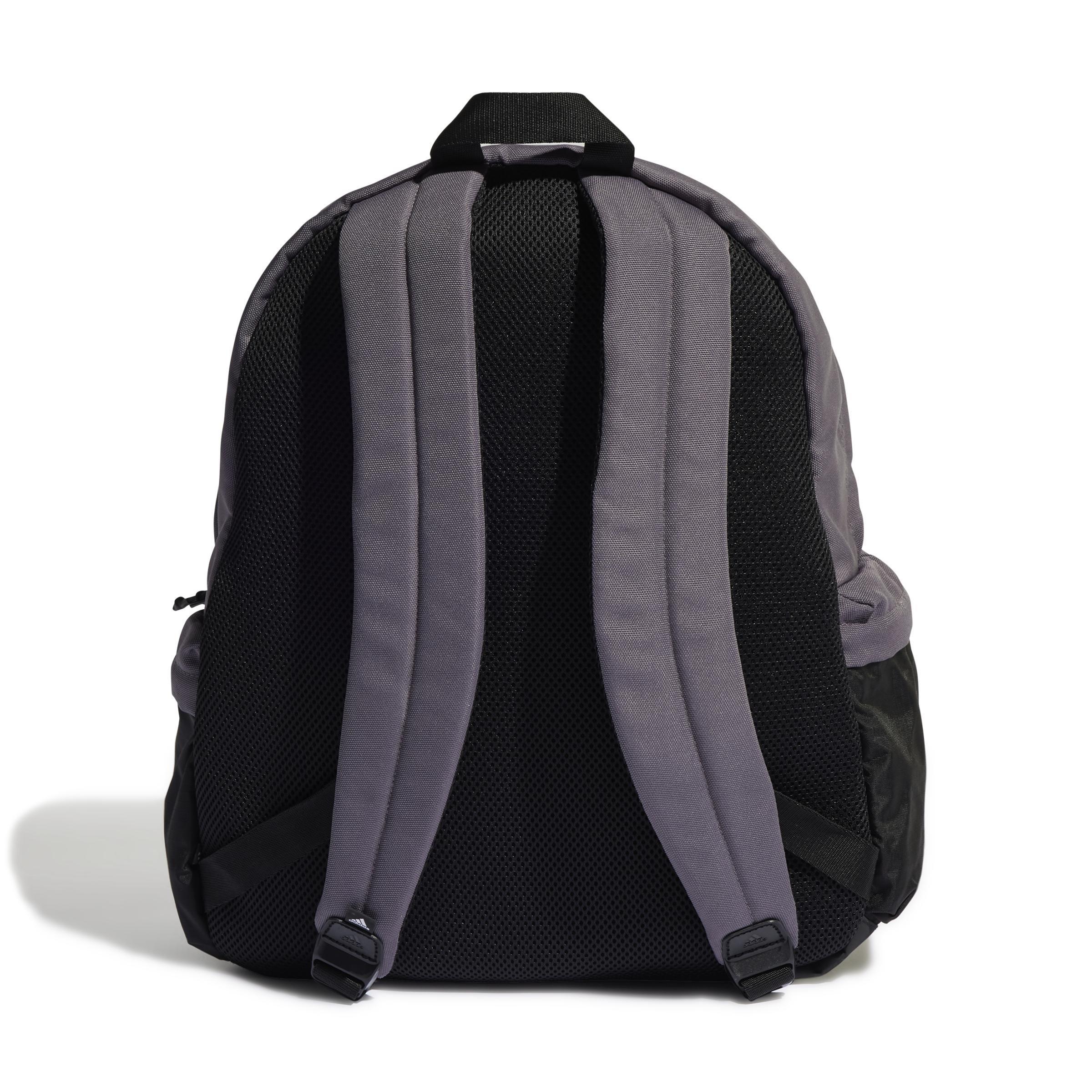Unisex Classic Badge Of Sport Backpack, Grey, , large image number 3