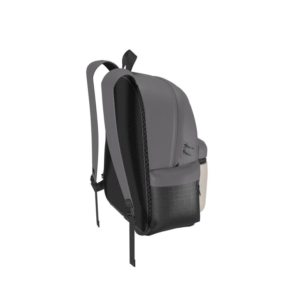 Unisex Classic Badge Of Sport Backpack, Grey, , large image number 6