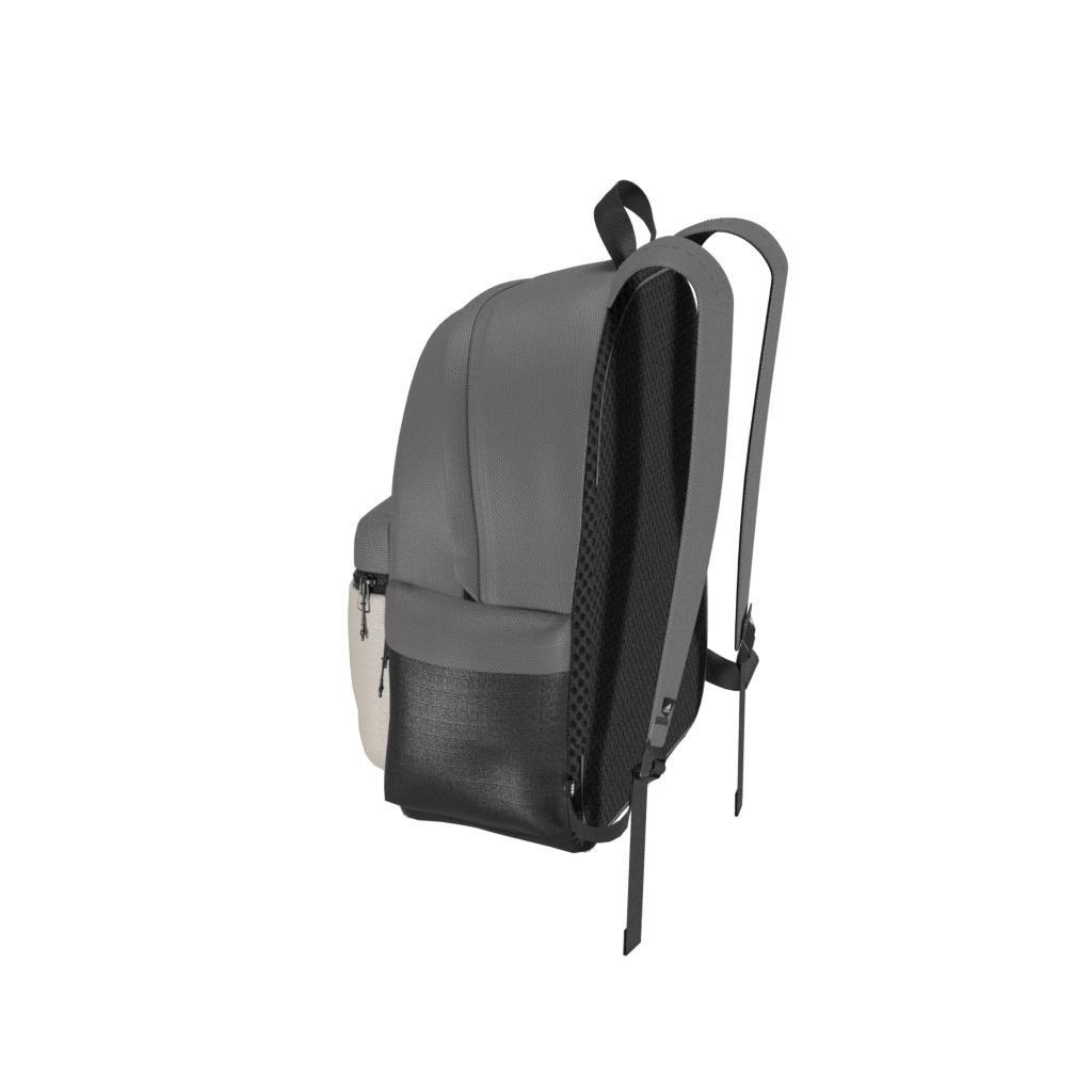 Unisex Classic Badge Of Sport Backpack, Grey, , large image number 10
