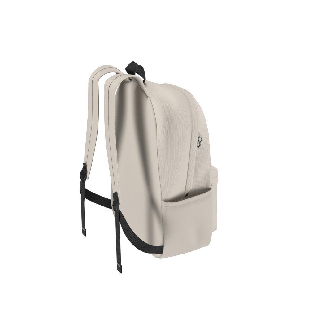 Unisex Classic Badge Of Sport 3-Stripes Backpack, Beige, , large image number 7