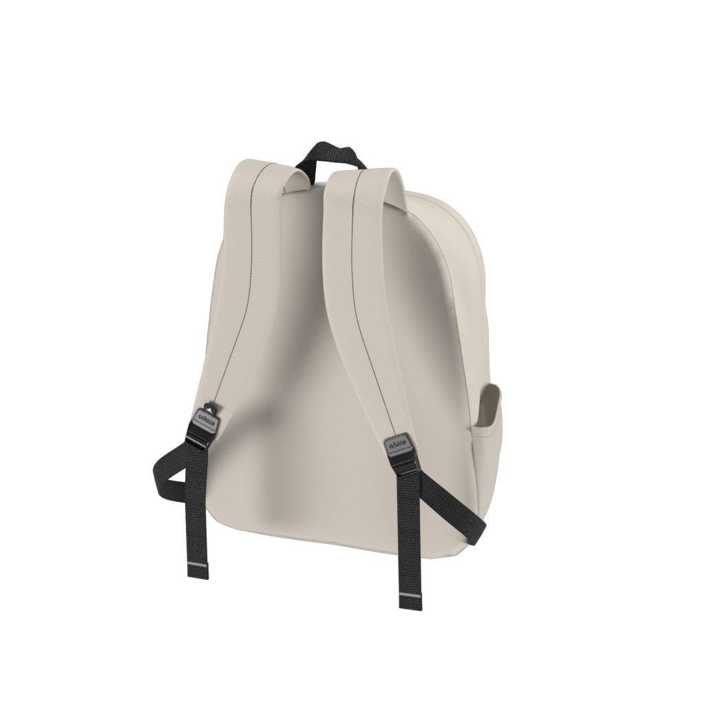 Unisex Classic Badge Of Sport 3-Stripes Backpack, Beige, , large image number 9