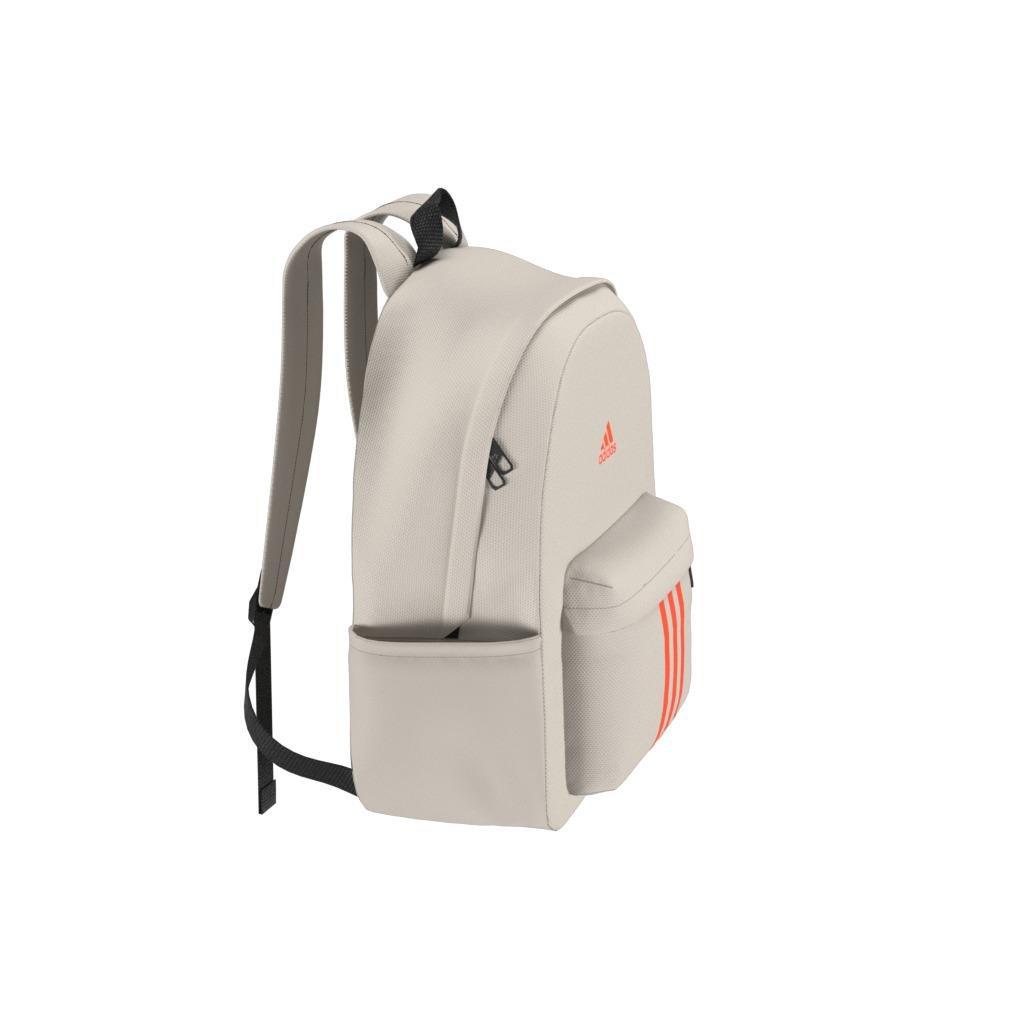 Unisex Classic Badge Of Sport 3-Stripes Backpack, Beige, , large image number 10