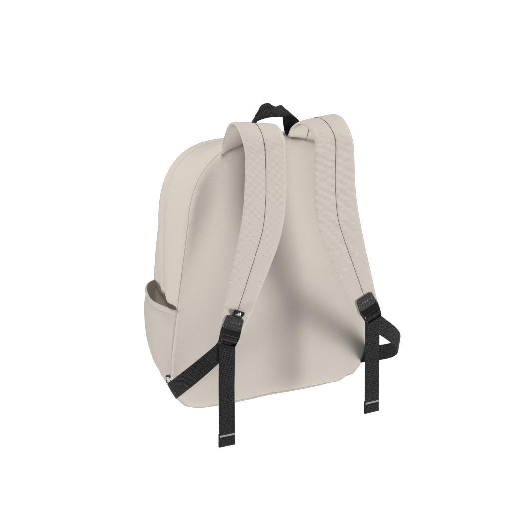Unisex Classic Badge Of Sport 3-Stripes Backpack, Beige, , large image number 12