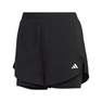 Womens 2 In 1 Shorts, Black, A701_ONE, thumbnail image number 1