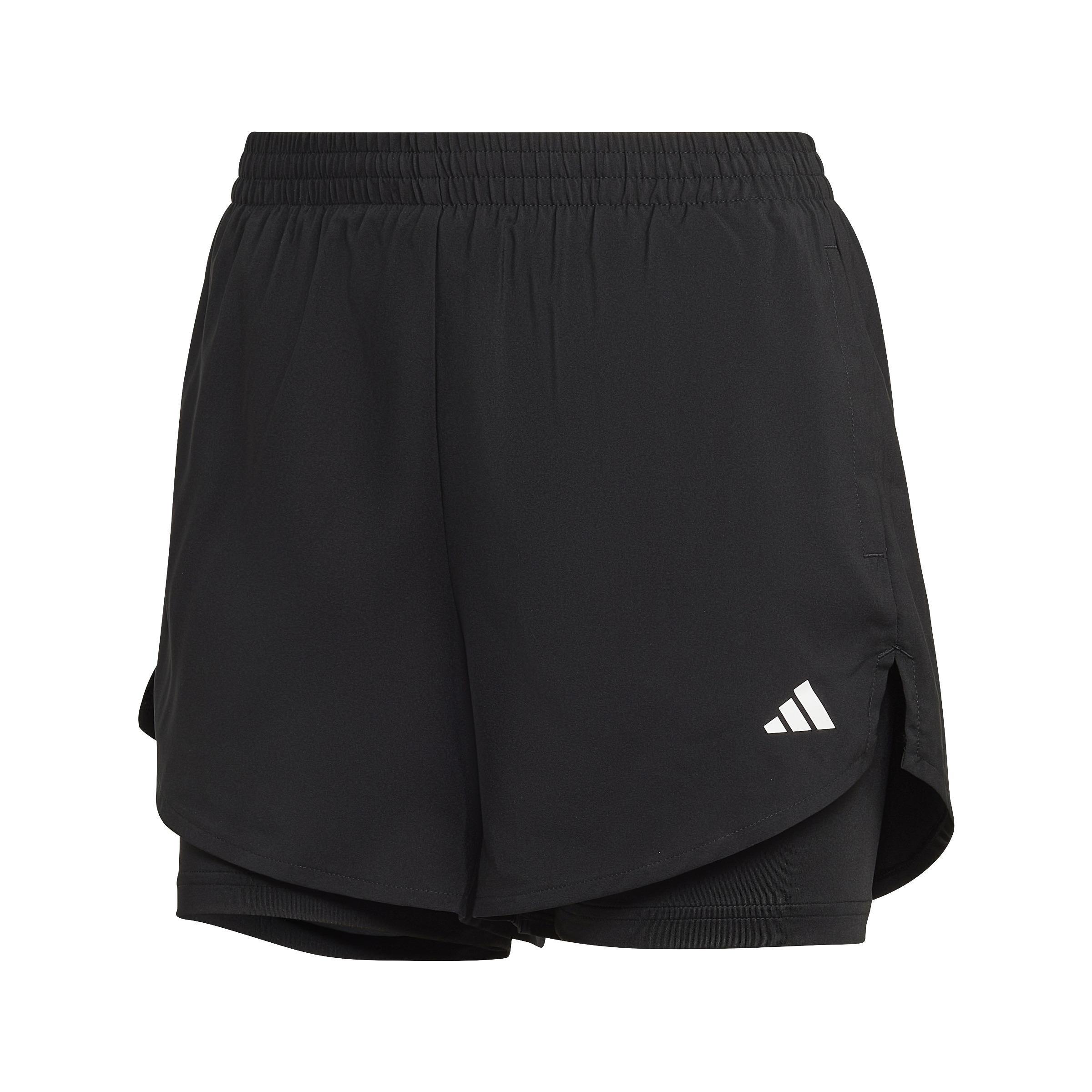 Women Aeroready Made For Training Minimal Two-In-One Shorts, Multicolour, A701_ONE, large image number 1