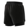 Womens 2 In 1 Shorts, Black, A701_ONE, thumbnail image number 6