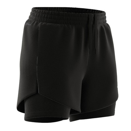 Womens 2 In 1 Shorts, Black, A701_ONE, large image number 11