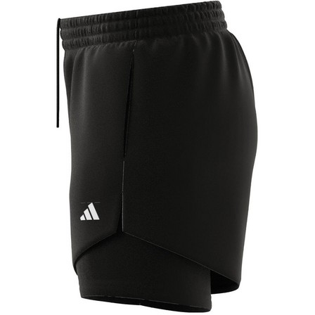 Womens 2 In 1 Shorts, Black, A701_ONE, large image number 12