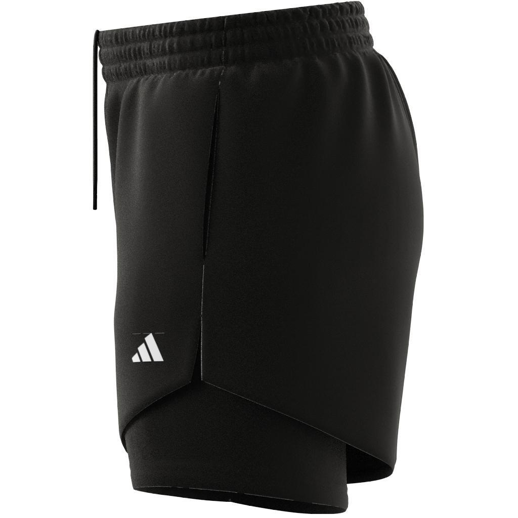 Women Aeroready Made For Training Minimal Two-In-One Shorts, Multicolour, A701_ONE, large image number 12