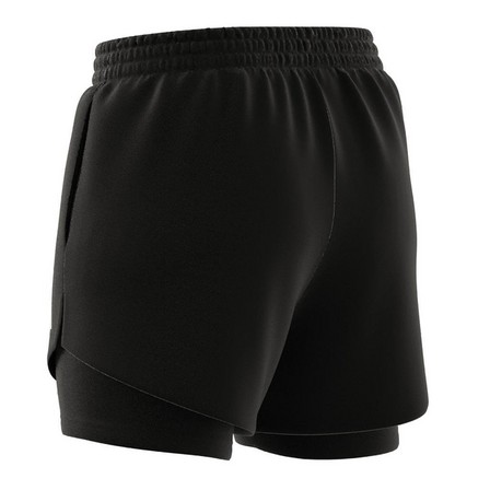 Womens 2 In 1 Shorts, Black, A701_ONE, large image number 13