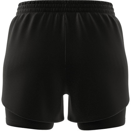 Womens 2 In 1 Shorts, Black, A701_ONE, large image number 14