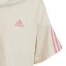 adidas - Organic Cotton Future Icons Sport 3-Stripes Loose T-Shirt ecru tint Female Junior