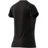 Women Train Essentials Minimal Branding V-Neck T-Shirt, Black, A701_ONE, thumbnail image number 9