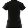 Women Train Essentials Minimal Branding V-Neck T-Shirt, Black, A701_ONE, thumbnail image number 11