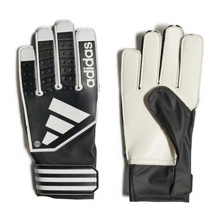Kids Unisex Tiro Club Goalkeeper Gloves, Black, A701_ONE, large image number 0