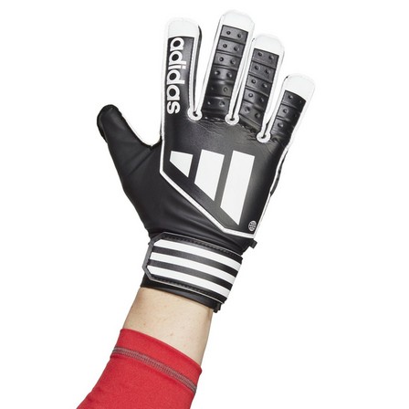 Kids Unisex Tiro Club Goalkeeper Gloves, Black, A701_ONE, large image number 1