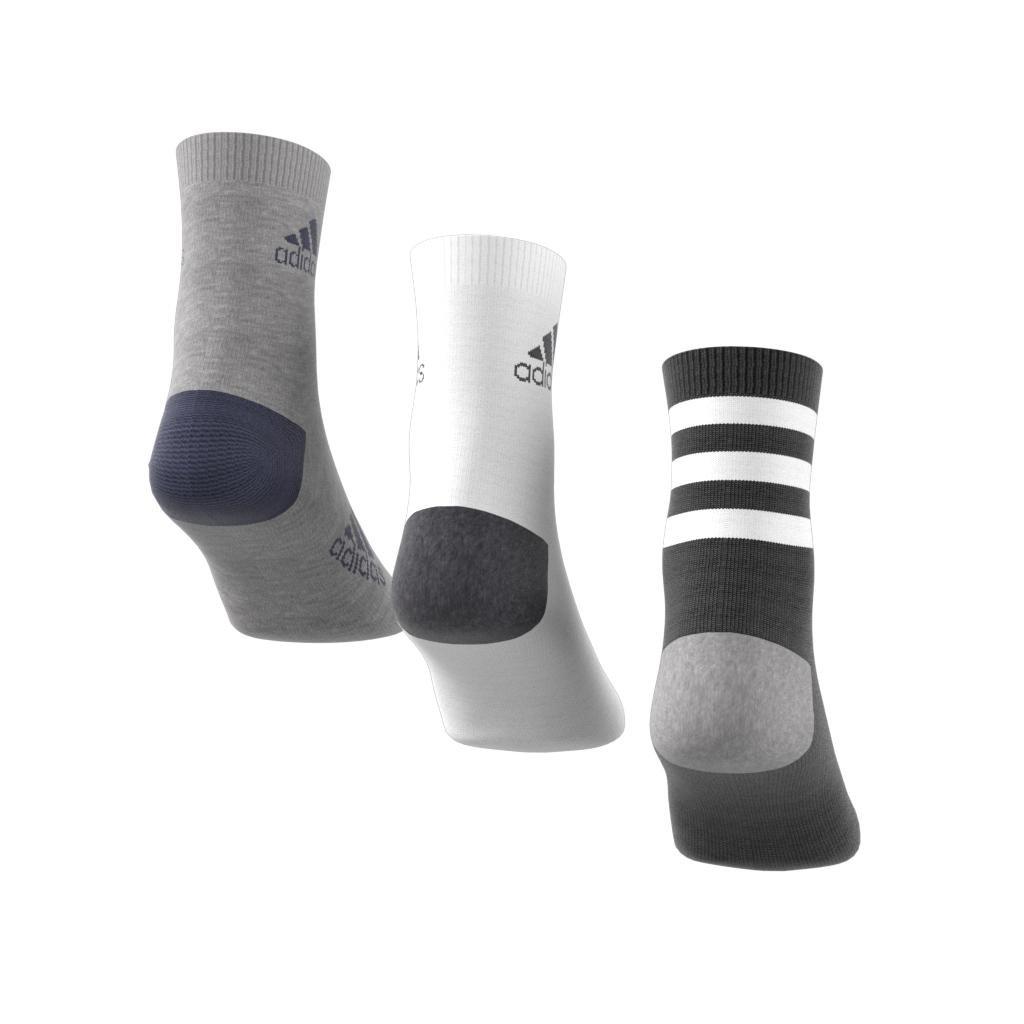 adidas - Kids Unisex Graphic Socks 3 Pairs, Black