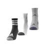 Kids Unisex Graphic Socks 3 Pairs, Black, A701_ONE, thumbnail image number 2