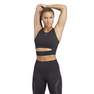Women Tailored Hiit Heat.Rdy Crop Training Tank Top, Black, A701_ONE, thumbnail image number 0