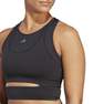 Women Tailored Hiit Heat.Rdy Crop Training Tank Top, Black, A701_ONE, thumbnail image number 5